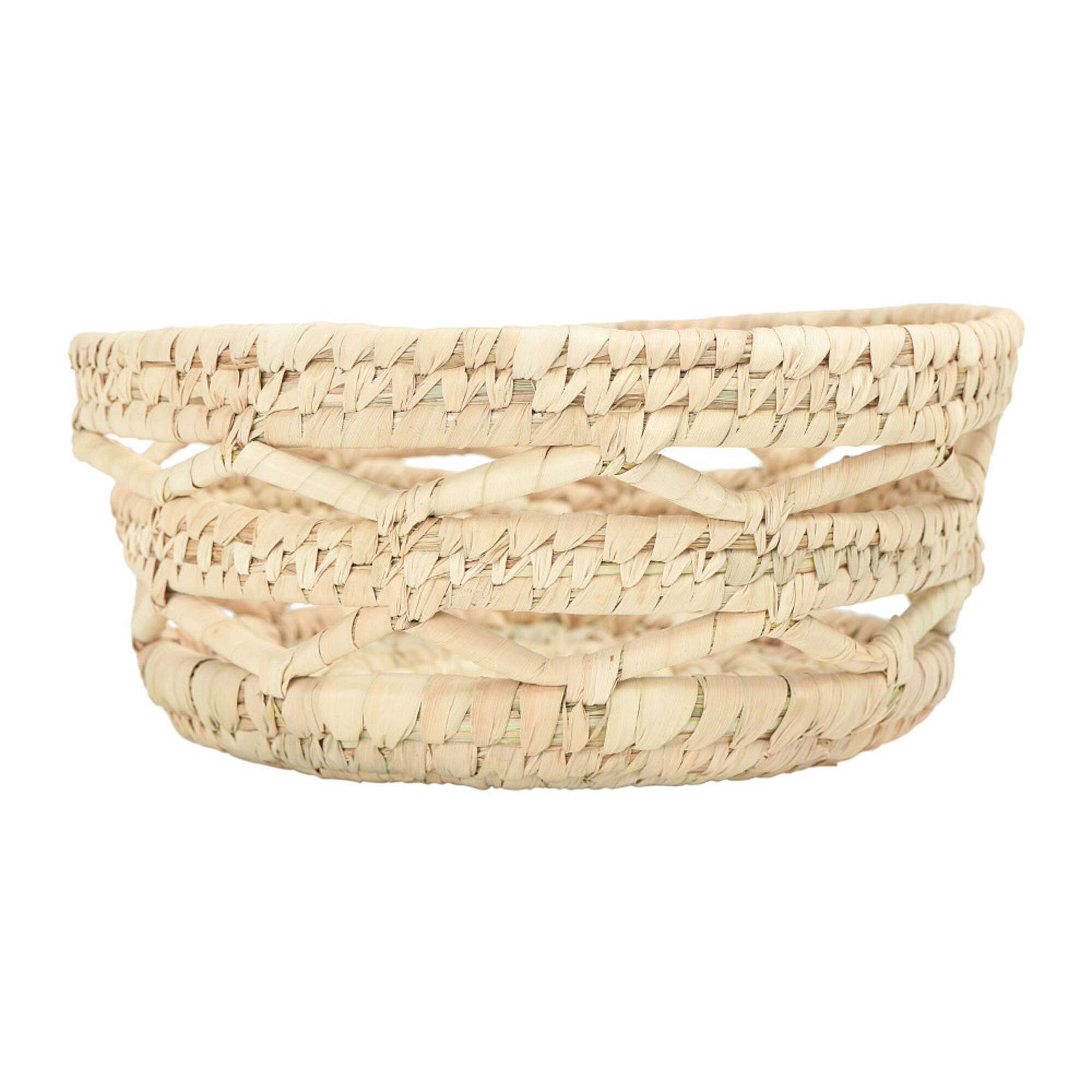 Hello Honey® Natural Handwoven Grass Basket Set